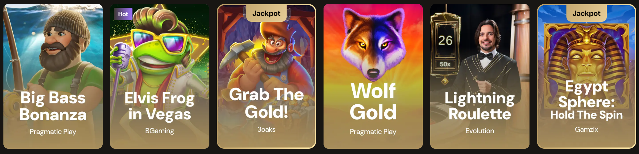 Recommended Luckyones casino games